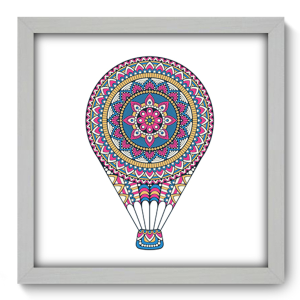 Quadro Decorativo - Balão - 33cm X 33cm - 127qdib