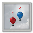 Quadro Decorativo - Balão - 33cm X 33cm - 310qddb