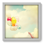Quadro Decorativo - Balões - 33cm X 33cm - 108qdvb