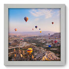 Quadro Decorativo - Balonismo - 22cm X 22cm - 119qnpab
