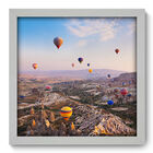 Quadro Decorativo - Balonismo - 33cm X 33cm - 119qnpbb
