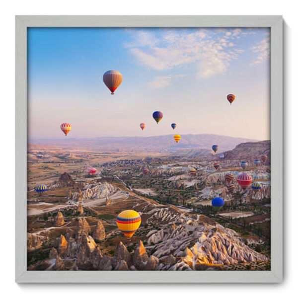 Quadro Decorativo - Balonismo - 50cm X 50cm - 119qnpcb