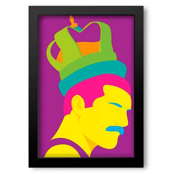 Quadro Decorativo Bandas Freddie Mercury 5  20x30cm