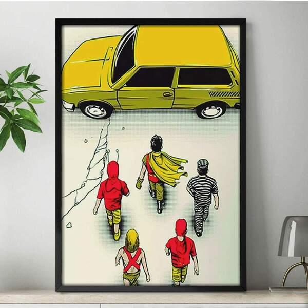 Quadro Decorativo Bandas Mamonas Assassinas  30x45cm