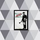 Quadro Decorativo Banksy Follow Your Dreams 45x34cm A3 (45 X