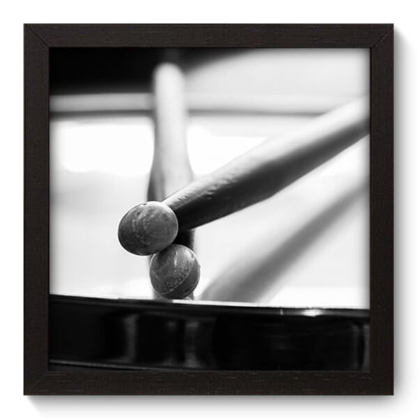Quadro Decorativo - Baquetas - 22cm X 22cm - 006qngap
