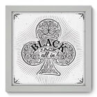 Quadro Decorativo - Baralho - 22cm X 22cm - 087qddb