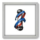 Quadro Decorativo - Barbearia - 33cm X 33cm - 384qddb