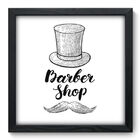 Quadro Decorativo - Barber Shop - 33cm X 33cm - 420qddp