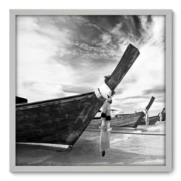 Quadro Decorativo - Barco - 70cm X 70cm - 021qnpdb