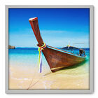 Quadro Decorativo - Barco - 70cm X 70cm - 022qnpdb