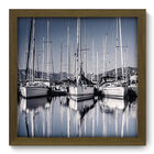 Quadro Decorativo - Barcos - 33cm X 33cm - 033qdkm