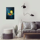 Quadro Decorativo Bart Simpsons Universe 20x28