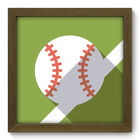 Quadro Decorativo - Baseball - 22cm X 22cm - 031qdem