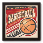 Quadro Decorativo - Basketball - 22cm X 22cm - 012qdep