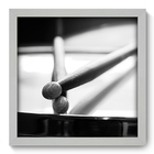 Quadro Decorativo - Bateria - 33cm X 33cm - 083qdgb