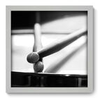 Quadro Decorativo - Bateria - 33cm X 33cm - 083qdgb