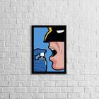 Quadro Decorativo Batman Em Busca Do Hálito Fresco 45x34cm A3