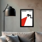 Quadro Decorativo Bauhaus - Era Do Monitoramento 33x24cm Mold