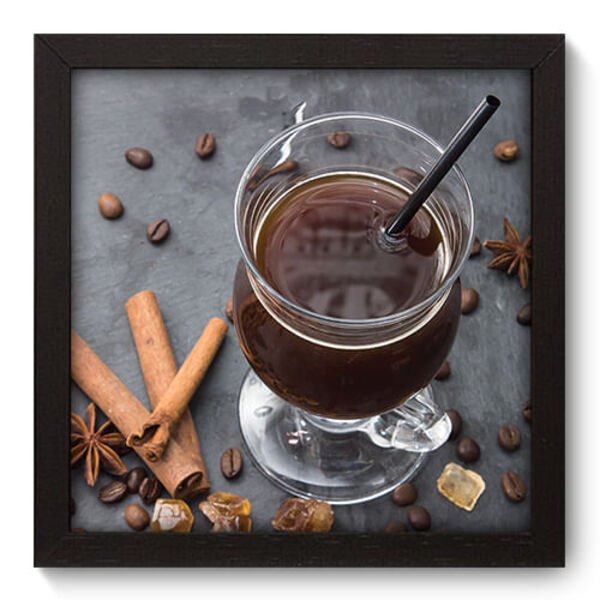 Quadro Decorativo - Bebida - 22cm X 22cm - 299qdcp