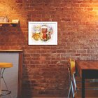 Quadro Decorativo Beer Aquarela