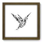 Quadro Decorativo - Beija-flor - 33cm X 33cm - 101qdsm