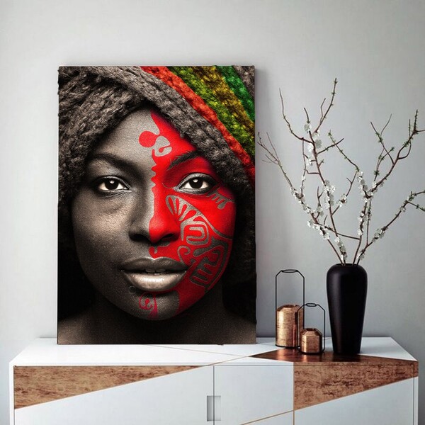 Quadro Decorativo Beleza Afro M2