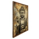 Quadro Decorativo Benção 60x90cm Marrom