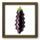 Quadro Decorativo - Beringela Em Fatias - 22cm X 22cm - 075qd