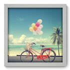 Quadro Decorativo - Bicicleta - 33cm X 33cm - 109qnpbb