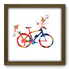 Quadro Decorativo - Bicicleta - 33cm X 33cm - 167qddm