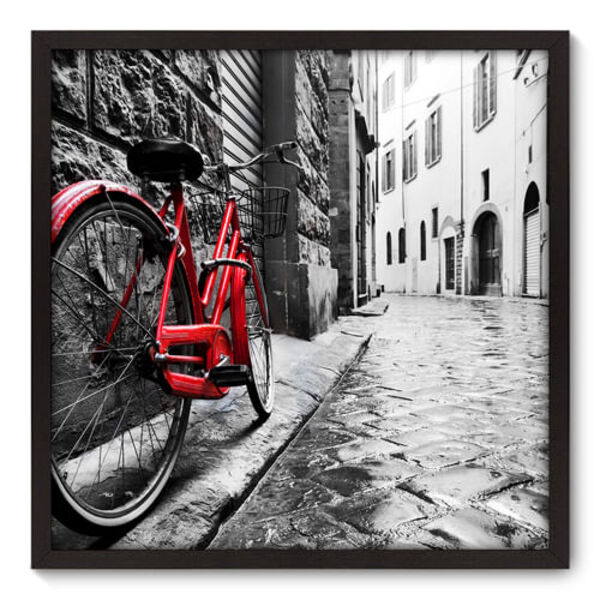 Quadro Decorativo - Bicicleta - 70cm X 70cm - 007qnddp