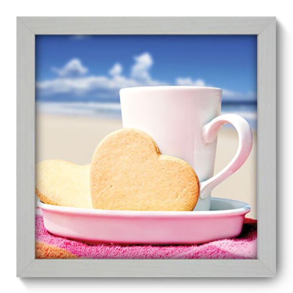 Quadro Decorativo - Biscoito - 22cm X 22cm - 230qdcb