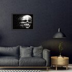 Quadro Decorativo Black Skull Faded