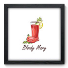 Quadro Decorativo - Bloody Mary - 33cm X 33cm - 379qdcp