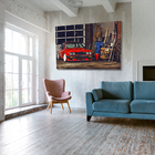 Quadro Decorativo Bmw Classic Grande 118x78