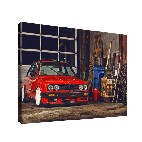 Quadro Decorativo Bmw Classic Médio 84x54