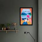 Quadro Decorativo Boa É A Vida, Mas Melhor É O Vinho 45x34cm