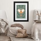 Quadro Decorativo Boho Borboleta - 60x48cm Moldura Branca