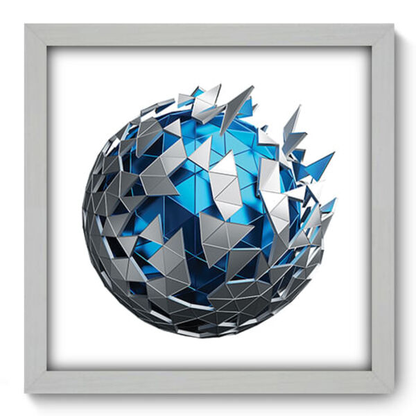 Quadro Decorativo - Bola - 33cm X 33cm - 178qdab