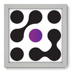 Quadro Decorativo - Bolas - 22cm X 22cm - 049qnaab