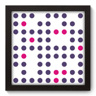 Quadro Decorativo - Bolas - 22cm X 22cm - 066qnaap