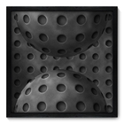 Quadro Decorativo - Bolas - 50cm X 50cm - 024qnacp