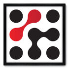 Quadro Decorativo - Bolas - 50cm X 50cm - 046qnacp