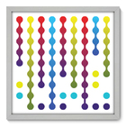 Quadro Decorativo - Bolas - 50cm X 50cm - 065qnacb