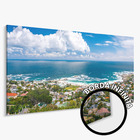 Quadro Decorativo Borda Infinita Paisagem Linda Do Mar 90x35