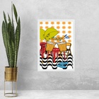 Quadro Decorativo Boteco - Rio De Janeiro 33x24cm - Com Vidro