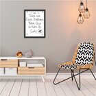Quadro Decorativo Branco Problema É A Falta De Café