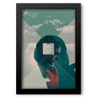 Quadro Decorativo Brilho Eterno De Uma Mente 02  20x30cm