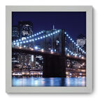 Quadro Decorativo - Brooklyn Bridge - 22cm X 22cm - 056qdmb